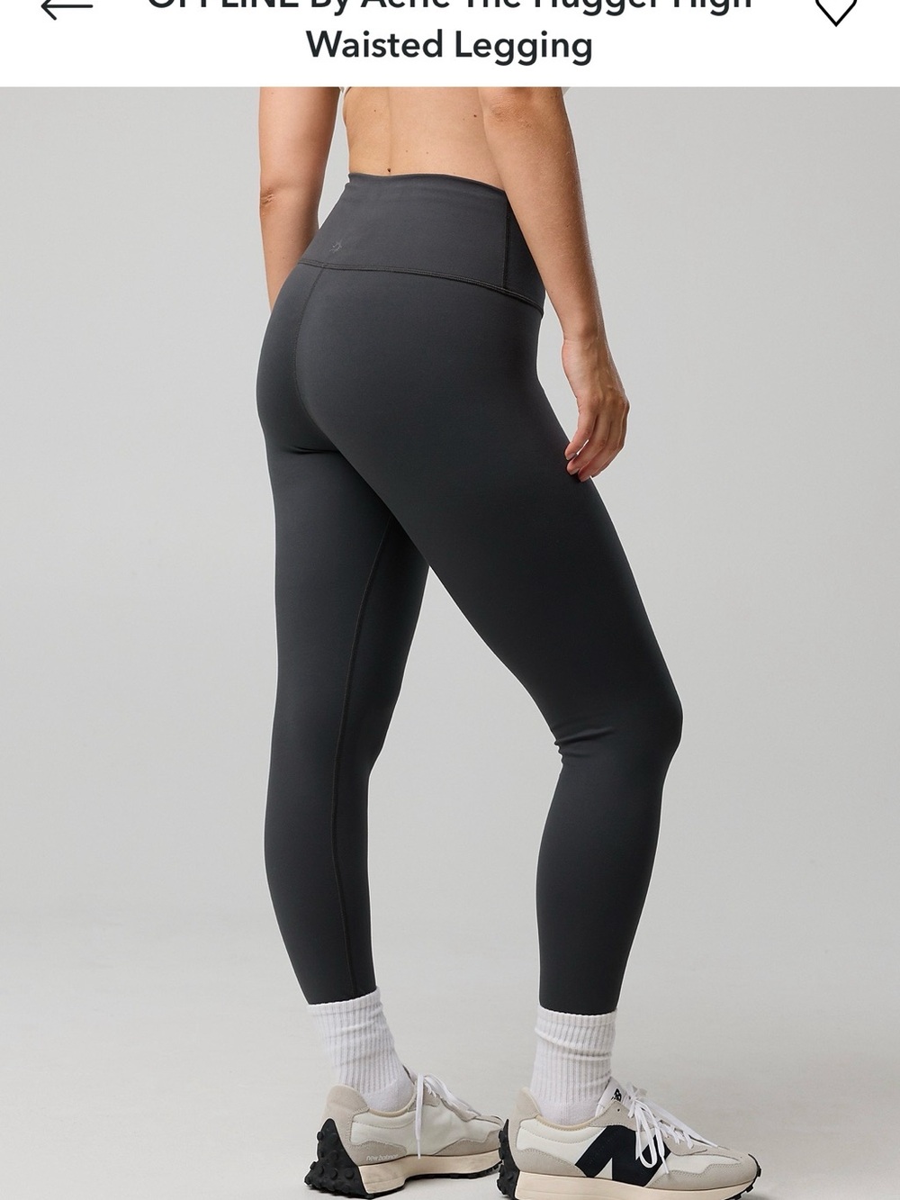 aerie smoked gray High-Rise Leggings